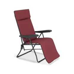 Πολυθρόνα Εξωτερικού Χώρου Πλαστική Μπορντώ με Μαξιλάρι
Κωδικός: 15643