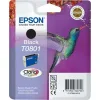 Epson T0801 Γνήσιο Μελάνι Εκτυπωτή InkJet Μαύρο (C13T08014010 C13T08014011 C13T08014020 C13T08014021)