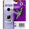 Epson T0801 Γνήσιο Μελάνι Εκτυπωτή InkJet Μαύρο (C13T08014010 C13T08014011 C13T08014020 C13T08014021)