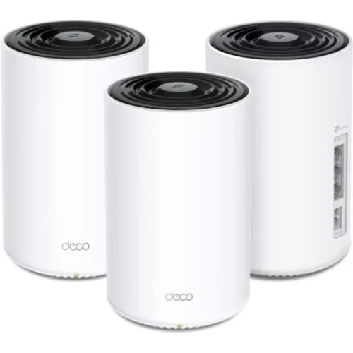 TP-LINK Deco PX10 AX1500 + AV1000 Powerline Τριπλού Kit για Ασύρματη Σύνδεση Wi‑Fi 6 και 3 Θύρες Gigabit Ethernet