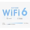 TP-LINK Deco PX10 AX1500 + AV1000 Powerline Τριπλού Kit για Ασύρματη Σύνδεση Wi‑Fi 6 και 3 Θύρες Gigabit Ethernet