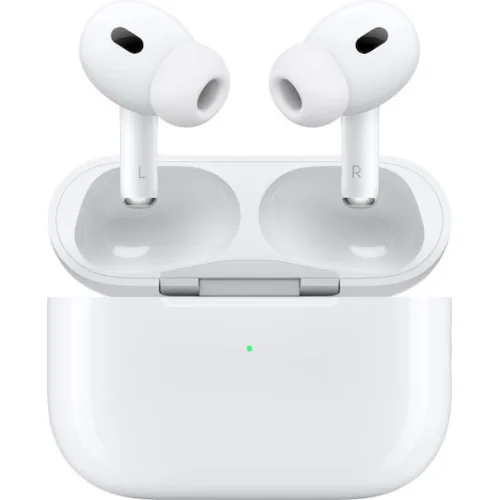 Apple AirPods Pro 2 με MagSafe Charging Case (USB‑C) In-ear Bluetooth Handsfree Ακουστικά με Αντοχή στον Ιδρώτα και Θήκη Φόρτισης Λευκά