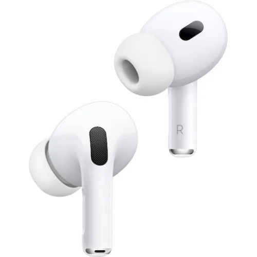 Apple AirPods Pro 2 με MagSafe Charging Case (USB‑C) In-ear Bluetooth Handsfree Ακουστικά με Αντοχή στον Ιδρώτα και Θήκη Φόρτισης Λευκά