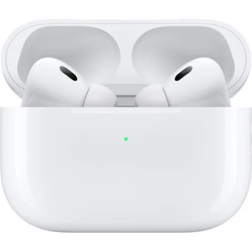 Apple AirPods Pro 2 με MagSafe Charging Case (USB‑C) In-ear Bluetooth Handsfree Ακουστικά με Αντοχή στον Ιδρώτα και Θήκη Φόρτισης Λευκά