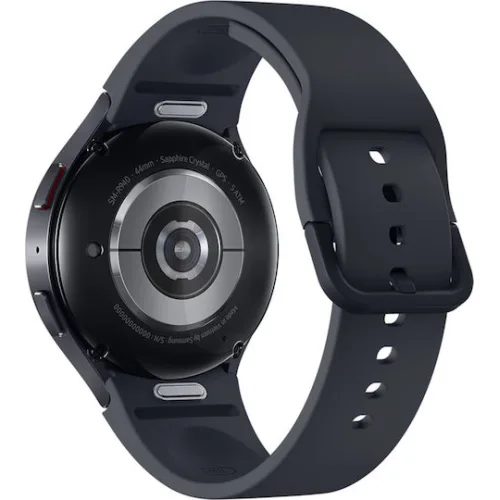 Samsung Galaxy Watch6 Bluetooth Aluminium 44mm Αδιάβροχο με Παλμογράφο (Graphite)