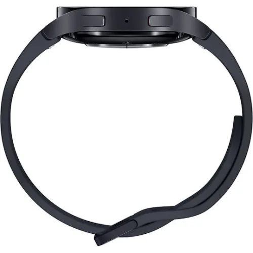 Samsung Galaxy Watch6 Bluetooth Aluminium 44mm Αδιάβροχο με Παλμογράφο (Graphite)