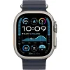 Apple Watch Ultra 2 2024 Titanium 49mm Αδιάβροχο με eSIM και Παλμογράφο (Natural με Navy Ocean Band)