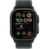 Apple Watch Ultra 2 2024 Titanium 49mm Αδιάβροχο με eSIM και Παλμογράφο (Black με Black Trail Loop - S/M)