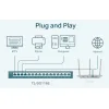 TP-LINK TL-SG116E v1.2 Unmanaged L2 Switch με 16 Θύρες Gigabit (1Gbps) Ethernet