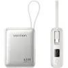 Vention Power Bank 10000mAh 45W Power Delivery Μπεζ