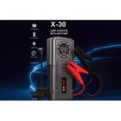 Axred X-30 Φορητός Εκκινητής Μπαταρίας Αυτοκινήτου 24000mAh με Power Bank / USB / Τρόμπα 12VΚωδικός: AXRX-30