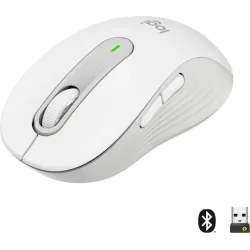 LOGITECH Mouse Wireless M650 Large White (Left Handed)