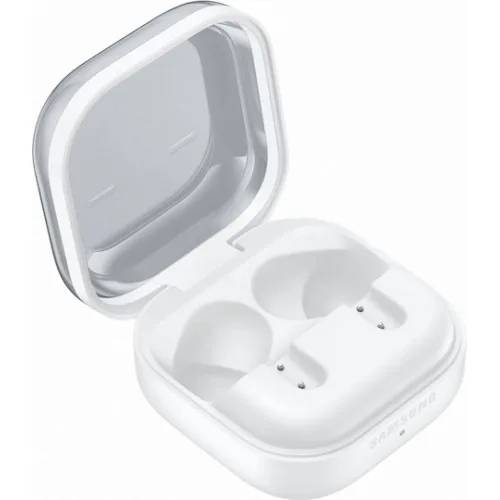 Samsung Galaxy Buds4 Pro Bluetooth Handsfree Ακουστικά με Αντοχή στον Ιδρώτα και Θήκη Φόρτισης Λευκά