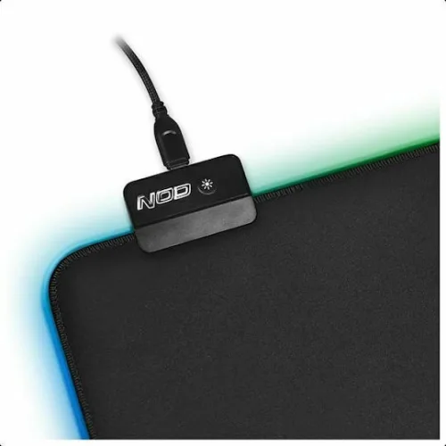 NOD R1 RGB Gaming Mouse Pad Medium (350mm) με RGB Φωτισμό μέσω USB Μαύρο 141-0132