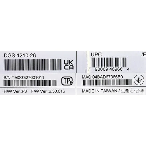 DGS-1210-28 Managed L2 Switch με 24 Θύρες Gigabit (1Gbps) Ethernet και 4 SFP Θύρες