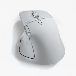 Logitech MX Master 4 Ασύρματο Εργονομικό Bluetooth Ποντίκι Pale Grey