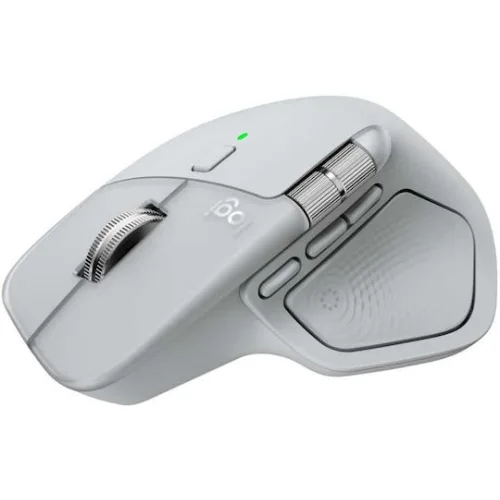 Logitech MX Master 4 Ασύρματο Εργονομικό Bluetooth Ποντίκι Pale Grey