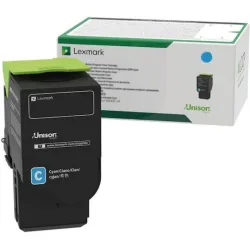 Lexmark 75M20C0 Γνήσιο Toner Laser Εκτυπωτή Κυανό 2000 Σελίδων 75M20C0