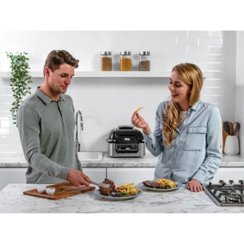 Ninja Foodi Πολυμάγειρας 1760W με Χωρητικότητα 5.7lt ΑσημίΚωδικός: AG301EU