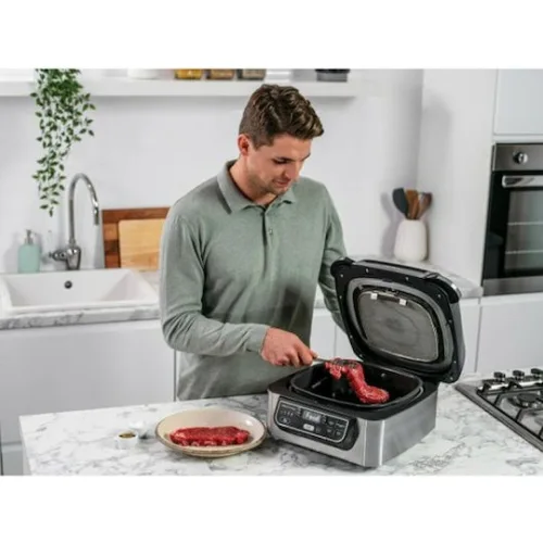 Ninja Foodi Πολυμάγειρας 1760W με Χωρητικότητα 5.7lt ΑσημίΚωδικός: AG301EU