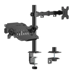 Powertech Βάση Γραφείου Οθόνης έως 32" με Βραχίονα (PT-1569)