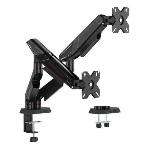 Brateck Βάση Γραφείου για 2 Οθόνες έως 35" με Βραχίονα (LDT114-C024)