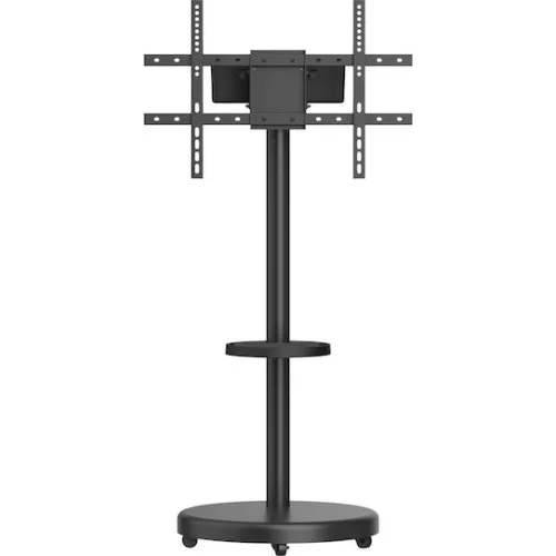 Brateck FS38-46TWE Βάση Τηλεόρασης Δαπέδου με Βραχίονα έως 86" και 50kg Μαύρο