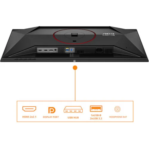 AOC Q27G4ZDR QD-OLED HDR Gaming Monitor 25.6" QHD 2560x1440 240Hz με Χρόνο Απόκρισης 0.3ms GTG