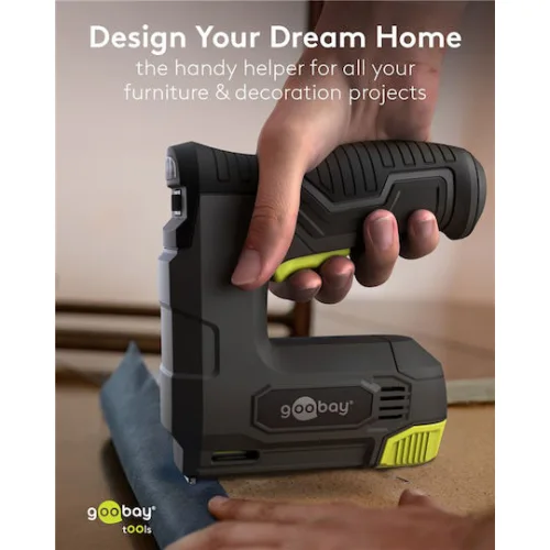 Goobay Καρφωτικό Μπαταρίας 5V για Καρφιά και Συνδετήρες