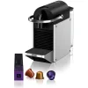 De'Longhi Pixie Καφετιέρα για Κάψουλες Nespresso Πίεσης 19bar SilverΚωδικός: EN127.S