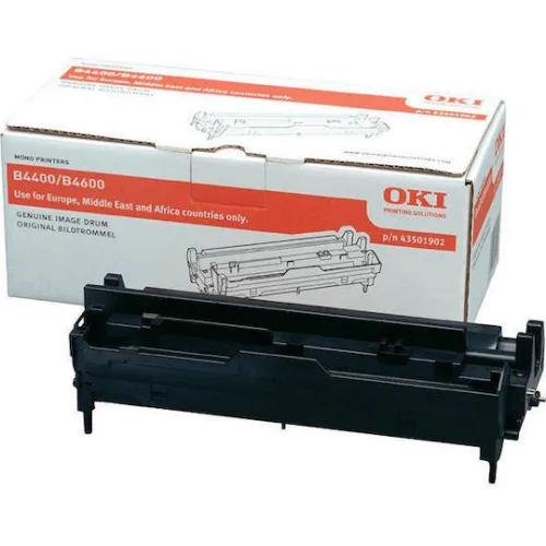 OKI 43979002 Γνήσιο Drum Laser Εκτυπωτή Μαύρο 25000 Σελίδων 43979002