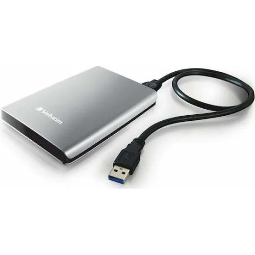 Verbatim Store 'n' Go USB 3.0 Εξωτερικός HDD 1TB 2.5" Ασημί