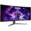 AOC AG346UCD Ultrawide QD-OLED HDR Curved Monitor 34" QHD 3440x1440 175Hz με Χρόνο Απόκρισης 0.03ms GTG