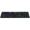 Logitech G915 X Lightspeed Ασύρματο Gaming Μηχανικό Πληκτρολόγιο με GL Linear διακόπτες και RGB φωτισμό (Αγγλικό US)