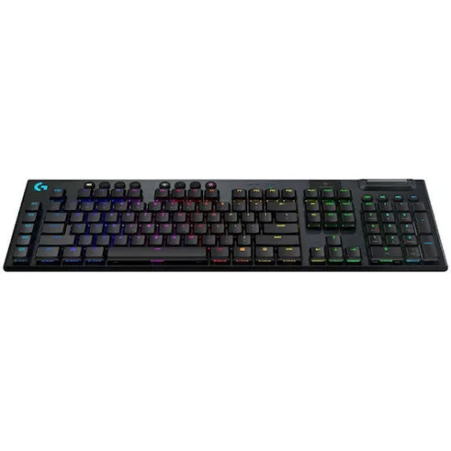 Logitech G915 X Lightspeed Ασύρματο Gaming Μηχανικό Πληκτρολόγιο με GL Linear διακόπτες και RGB φωτισμό (Αγγλικό US)
