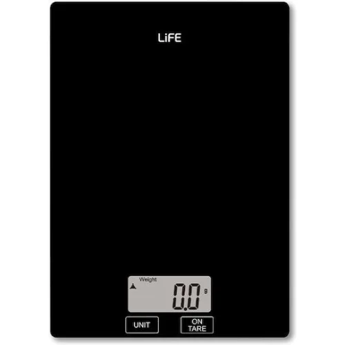 Life Accuracy Ψηφιακή Ζυγαριά Κουζίνας έως 5kg ΜαύρηΚωδικός: 221-0181
