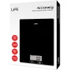 Life Accuracy Ψηφιακή Ζυγαριά Κουζίνας έως 5kg ΜαύρηΚωδικός: 221-0181
