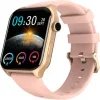 Riversong Motive 9E Smartwatch με Παλμογράφο (Ροζ Χρυσό)