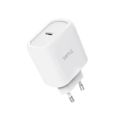 Trust Φορτιστής Χωρίς Καλώδιο GaN με Θύρα USB-C 45W Power Delivery Λευκός (Maxo)