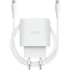 Trust Φορτιστής Χωρίς Καλώδιο GaN με Θύρα USB-C 45W Power Delivery Λευκός (Maxo)