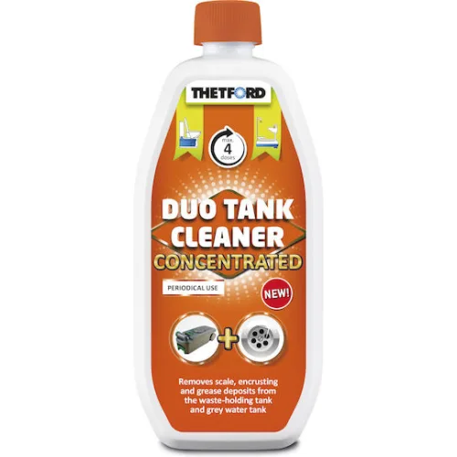 Thetford Duo Tank Cleaner Concentrated Υγρό Χημικής Τουαλέτας 0.8lt