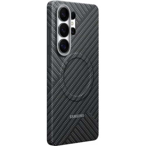 Samsung Carbon Magnet Back Cover Aramid Fiber 0.8mm Γκρι (Galaxy S26 Ultra)Κωδικός: EF-KS948SSEGWW