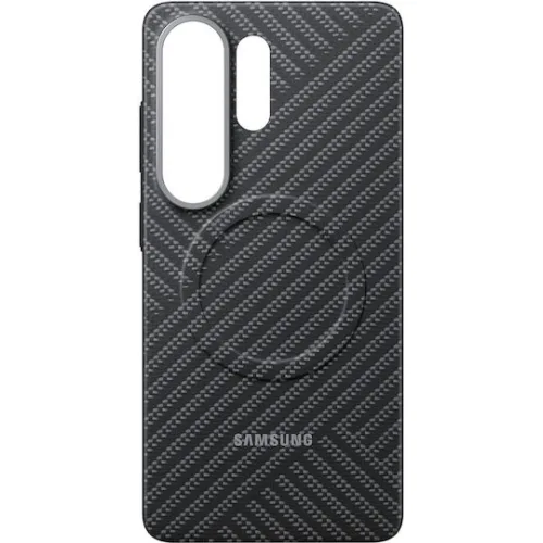 Samsung Carbon Magnet Back Cover Aramid Fiber 0.8mm Γκρι (Galaxy S26 Ultra)Κωδικός: EF-KS948SSEGWW