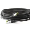 Goobay S/FTP Cat.8.1 Καλώδιο Δικτύου Ethernet 15m Μαύρο 1τμχΚωδικός: 61099