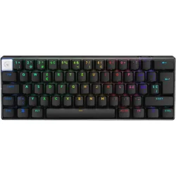 Logitech PRO X 60 Ασύρματο Οπτικό Gaming Πληκτρολόγιο 60% με GX Brown διακόπτες και RGB φωτισμό (International English)