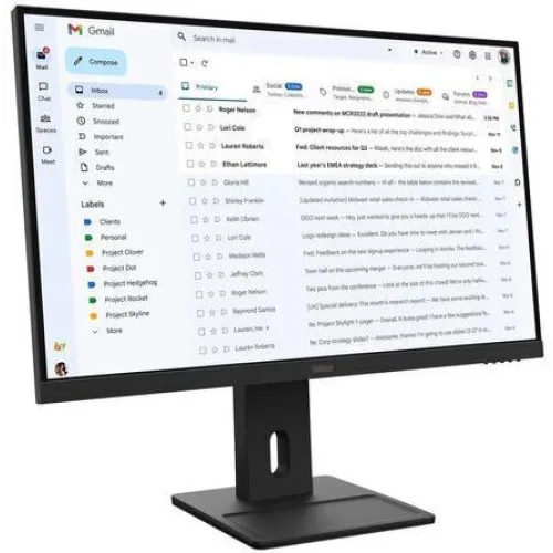 Lenovo ThinkVision E27-40 IPS Monitor 27" FHD 1920x1080 με Χρόνο Απόκρισης 4ms GTG