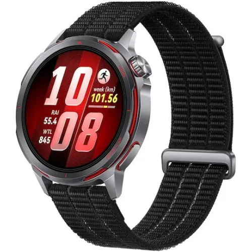 Huawei Watch GT Runner 2 Titanium 43mm Αδιάβροχο με Παλμογράφο (Μαύρο)
