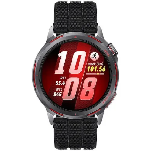 Huawei Watch GT Runner 2 Titanium 43mm Αδιάβροχο με Παλμογράφο (Μαύρο)