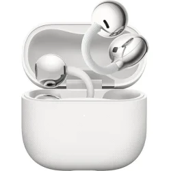 Huawei FreeClip 2 Open Ear Bluetooth Handsfree Ακουστικά με Αντοχή στον Ιδρώτα και Θήκη Φόρτισης Λευκά