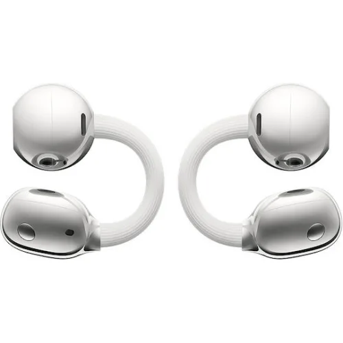 Huawei FreeClip 2 Open Ear Bluetooth Handsfree Ακουστικά με Αντοχή στον Ιδρώτα και Θήκη Φόρτισης Λευκά